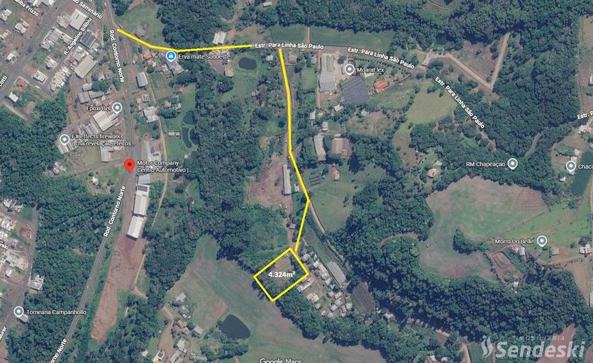 Terreno Ã  venda, JARDIM SEMINÃRIO, FRANCISCO BELTRAO - PR