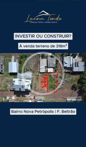 Ã“timo lote a venda no bairro Nova Petropolis em Francisco BeltrÃ£o - Ã“timo lote a venda no bairro Nova Petropolis em Francisco BeltrÃ£o