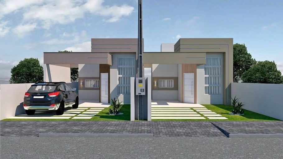CASA EM CONSTRUÇÃO À VENDA, LOTEAMENTO CÉSARI, PINHEIRÃO-FRANCISCO BELTRÃO-PR. - CASA EM CONSTRUÇÃO À VENDA, LOTEAMENTO CÉSARI, PINHEIRÃO-FRANCISCO BELTRÃO-PR.